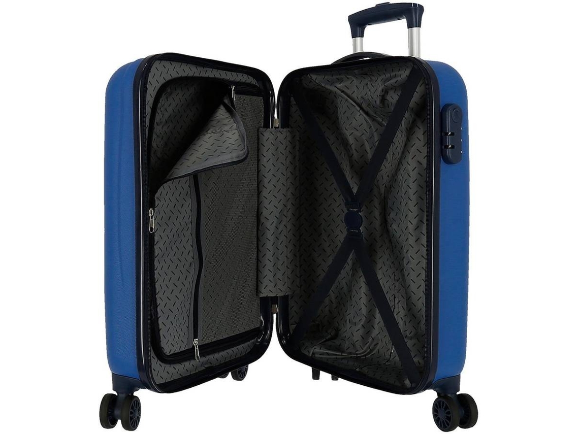 Valigia Per Bambino Marvel Avengers Con Scudo - Bagaglio A Mano 38x55x20 Cm, 32 Litri, 4 Ruote