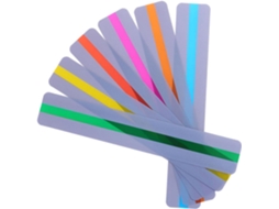 Set de 32 Marcapáginas Creativos y Grandes de PVC Transparente GOKOCO (32 uds)