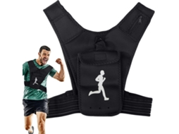 Colete de Corrida/caminhada com Bolso para Celular BRILVIBERA