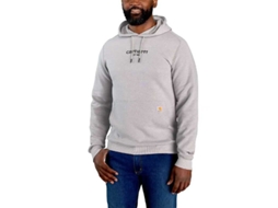 Capuz Force Logo Graphic Lightweight Cinzento M CARHARTT