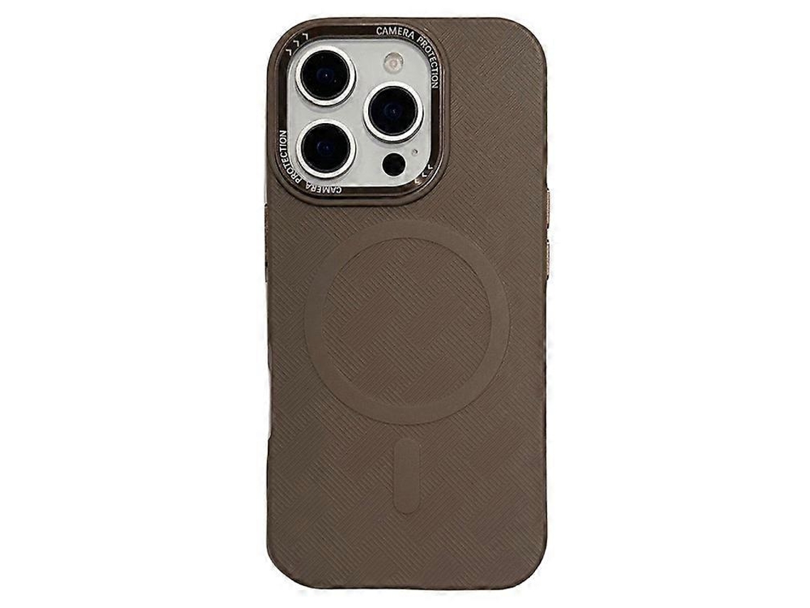 Capa Compatível Com Iphone 16 Pro Max, Compatível Com Armação De Lente De Metal Magsafe, Capa De Telefone Tpu Antiqueda