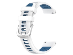 Bracelete De Silicone Para Relógio Para Garmin Forerunner 265s, 26518mm Azul Hexinyigjly