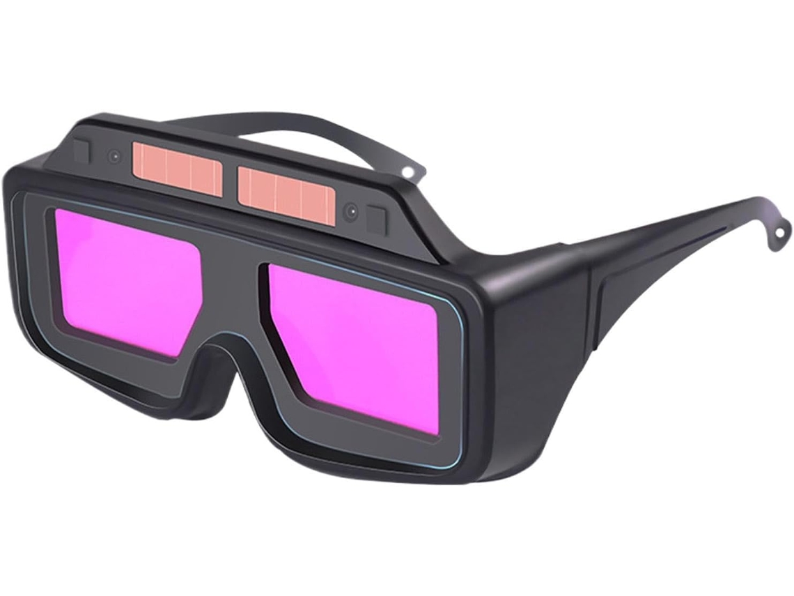 Óculos De Soldagem Com Escurecimento Automático E Proteção Uv