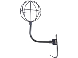 Support Casque Support Mural Présentoir Casque Métal Boule Fil Crochet Rotatif Angle 180 Degrés Adapté Au
