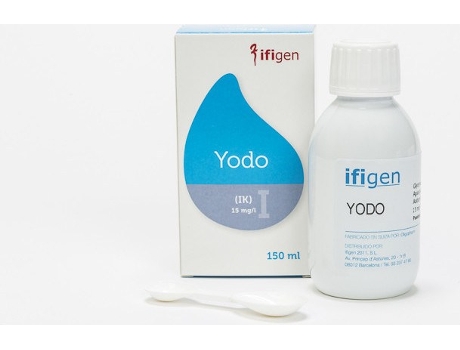 Suplemento Alimentar IFIGEN Yodo Oligopharm (Cherry, Uva - 150 ml)