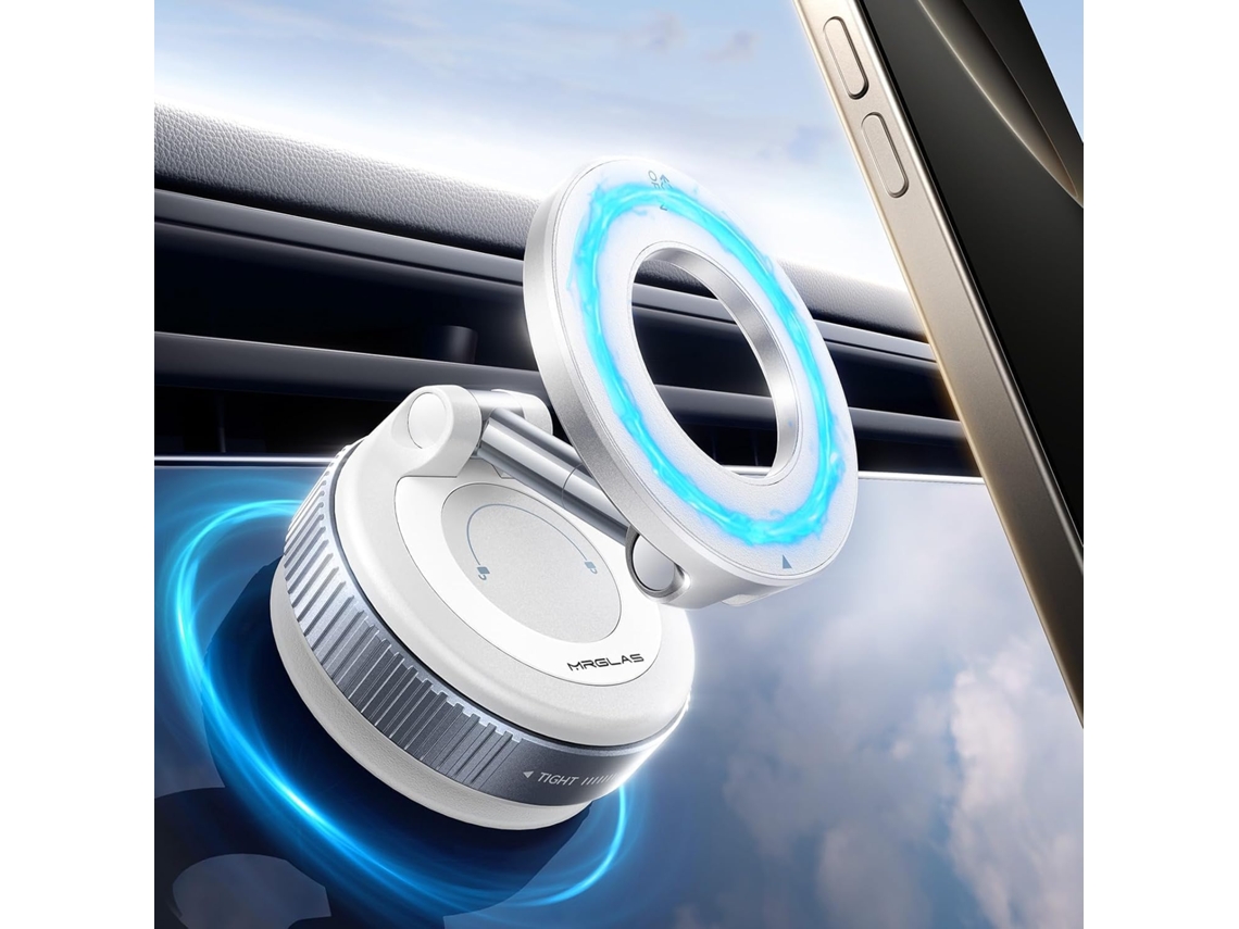 Suporte Magnético Para Celular Veicular Aprimorado, Suporte Magsafe Para Carro, Suporte Para Celular Com Ventosa E Rotação De 360°