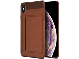 Capa iPhone X, XS WISETONY Jinuoshuma-89 Castanho