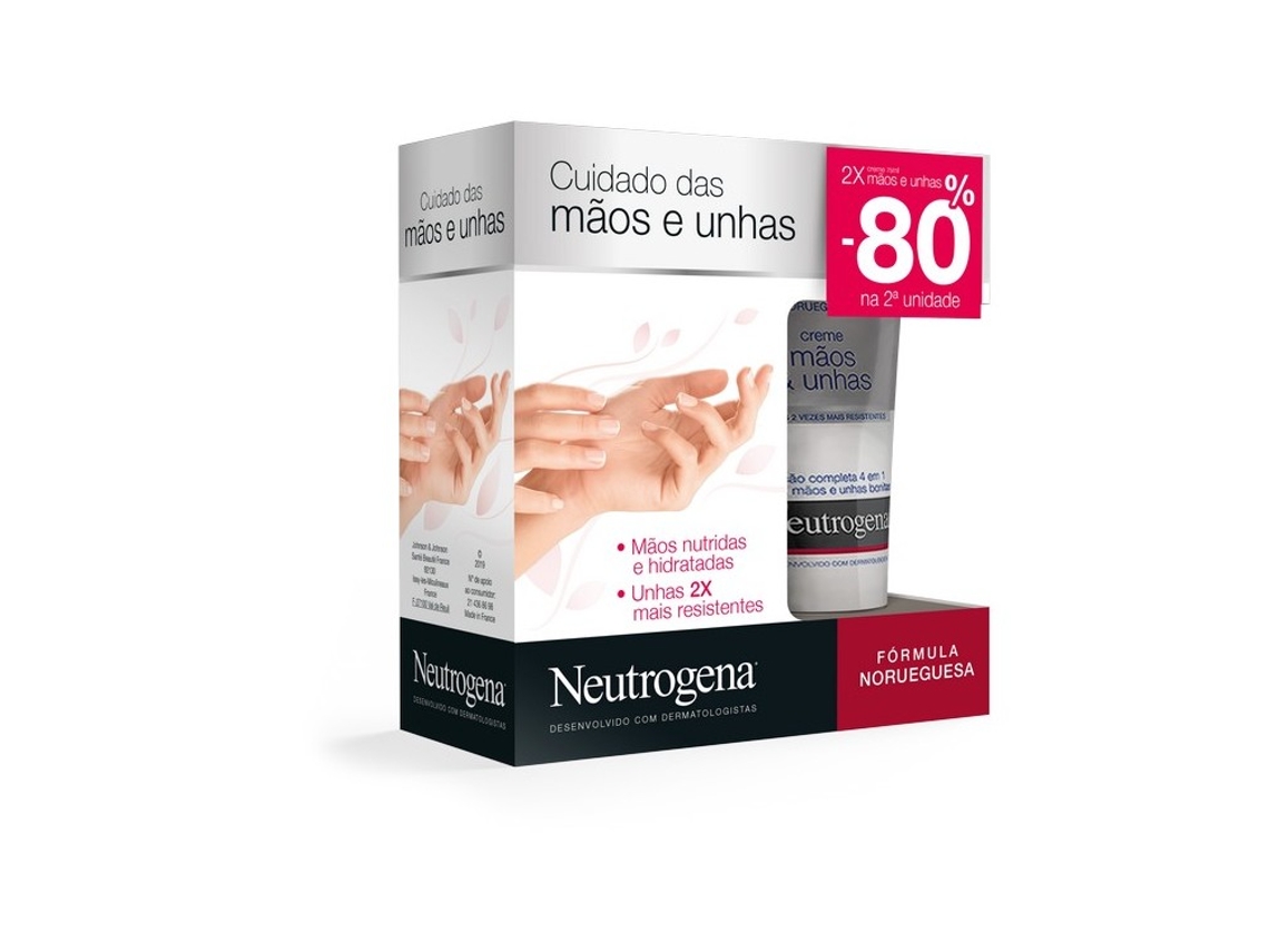 Creme de Mãos NEUTROGENA Fórmula Norueguesa Mãos E Unhas X2