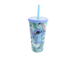Copo Com Canudo Stitch 790ml Stor