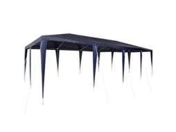 Conjunto 1 Tenda De Festa Vidaxl Azul Polietileno (800 X 400 X 266 Cm)