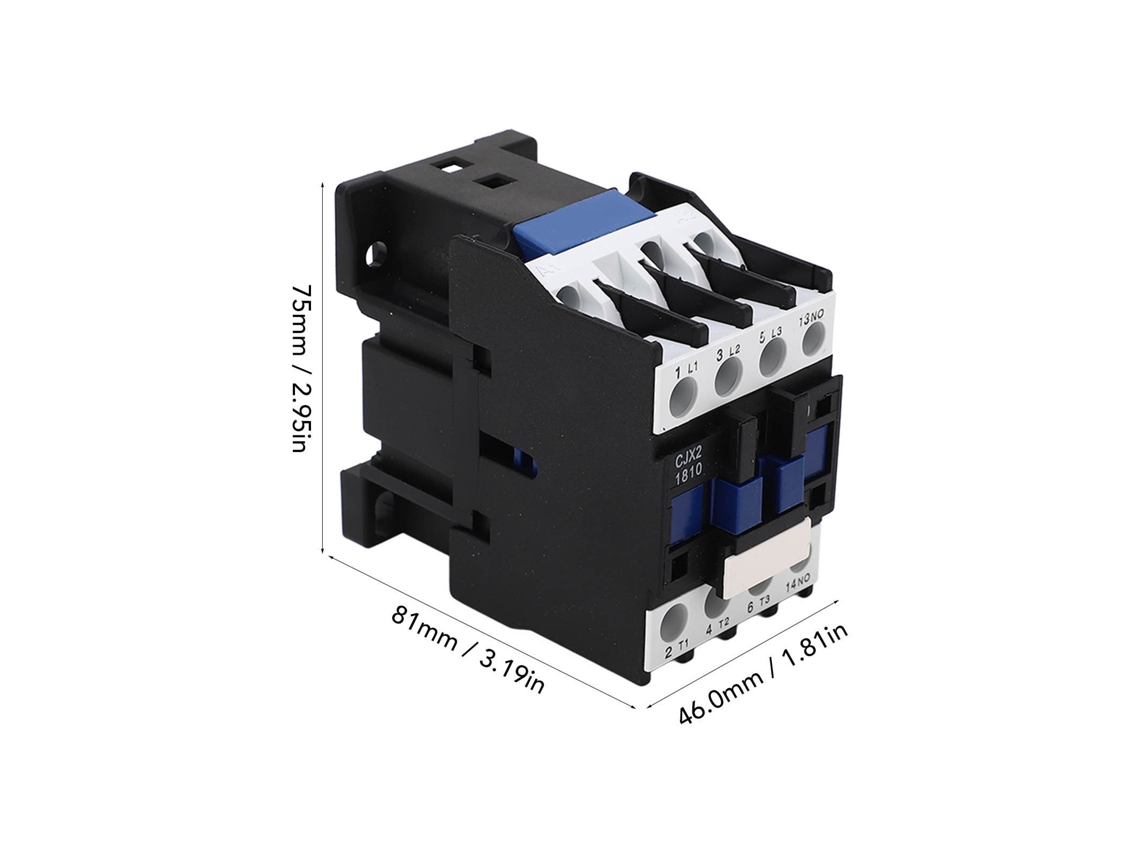 Laxiscreed Contator Ac 18a 3p Para Automação E Controlo Elétrico