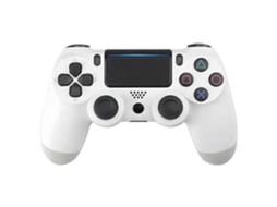 Controle Sem Fio Para Ps4, Controle Bluetooth Dualshock, Manete Com Joystick E Design De Neve, Compatível Com Console Ps4