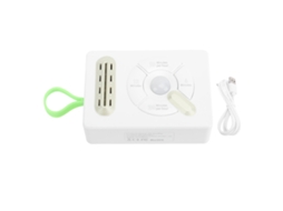 Purificador de Ar Portátil Mini LAXISCREED para Viagem e Cozinha, Cor Branca, Versão por Indução