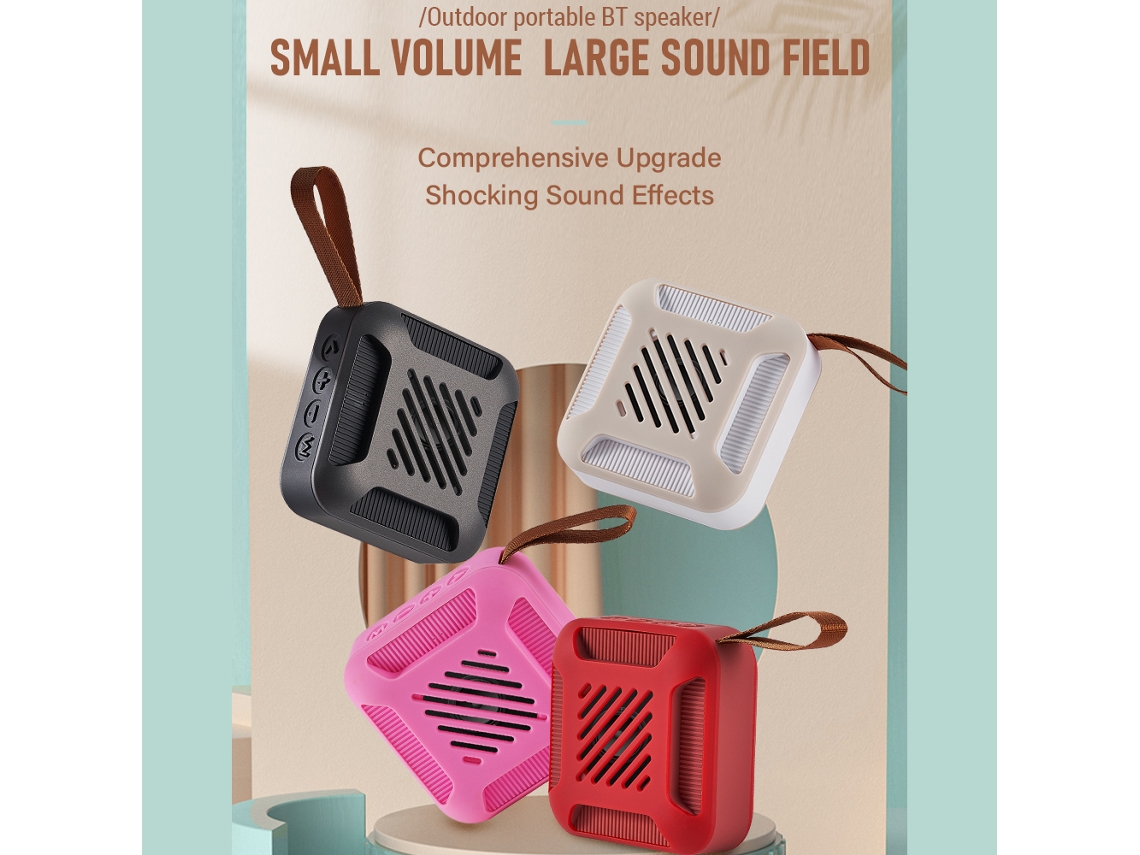 Altavoz Bluetooth Impermeável Portátil 36h
