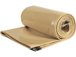 Heavy Duty Tarp Waterproof 4x5m 12x15ft 0 40mm Tarpaulin Sheet With Reinforced Grommets, Furniture Camping Garden