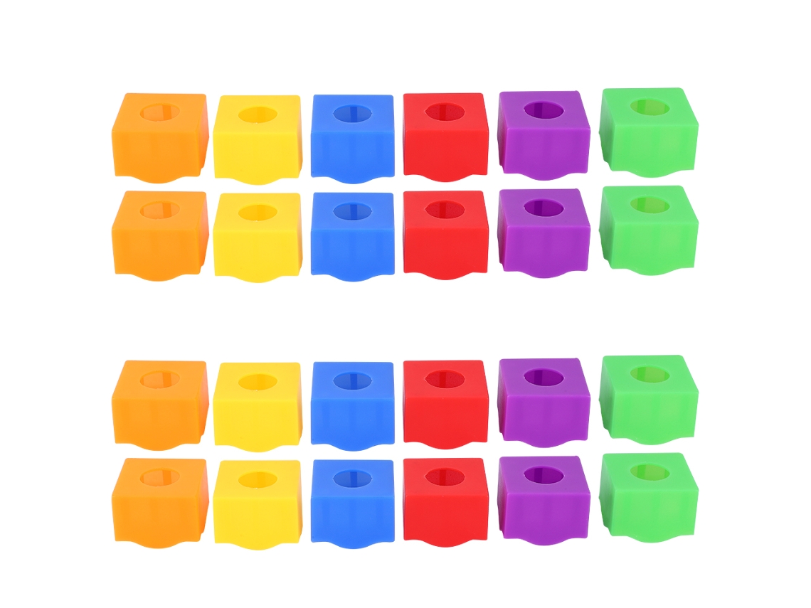 24pcs Portátil Estojo de Giz de Bilhar | S/MARCA