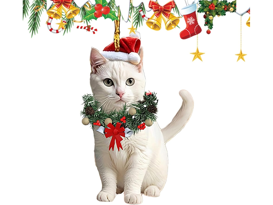 Enfeite De Natal Fofo Em Acrílico Para Decoração | Enfeites