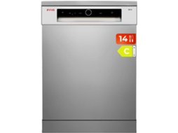 Máquina De Lavar Loiça Evvo D4x, 14 Lugares De Mesa, 8 Programas, Aço Inoxidável, 600 Mm De Largura
