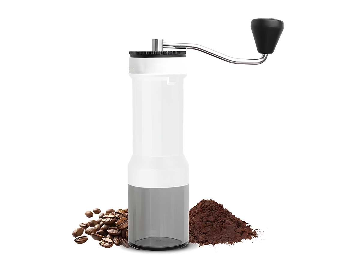 Moedor de Café Manual Ajustável 40 Níveis com Bandeja Transparente PRATO
