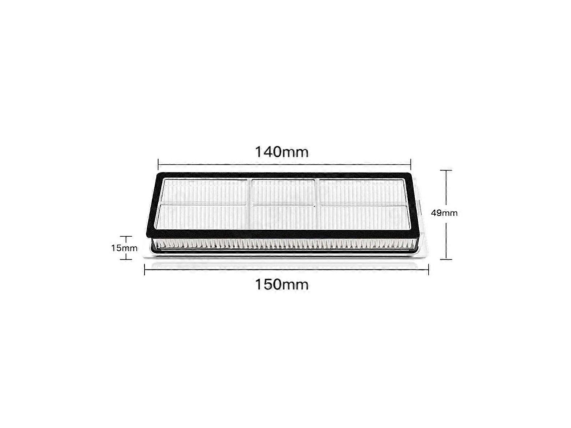 15 Peças De Reposição Para Aspirador De Pó Robô Xiaomi Mi Mop 2c Stytj03zhm, Escova Principal, Escova Lateral, Filtro, Pano De Esfregão Brilvibera