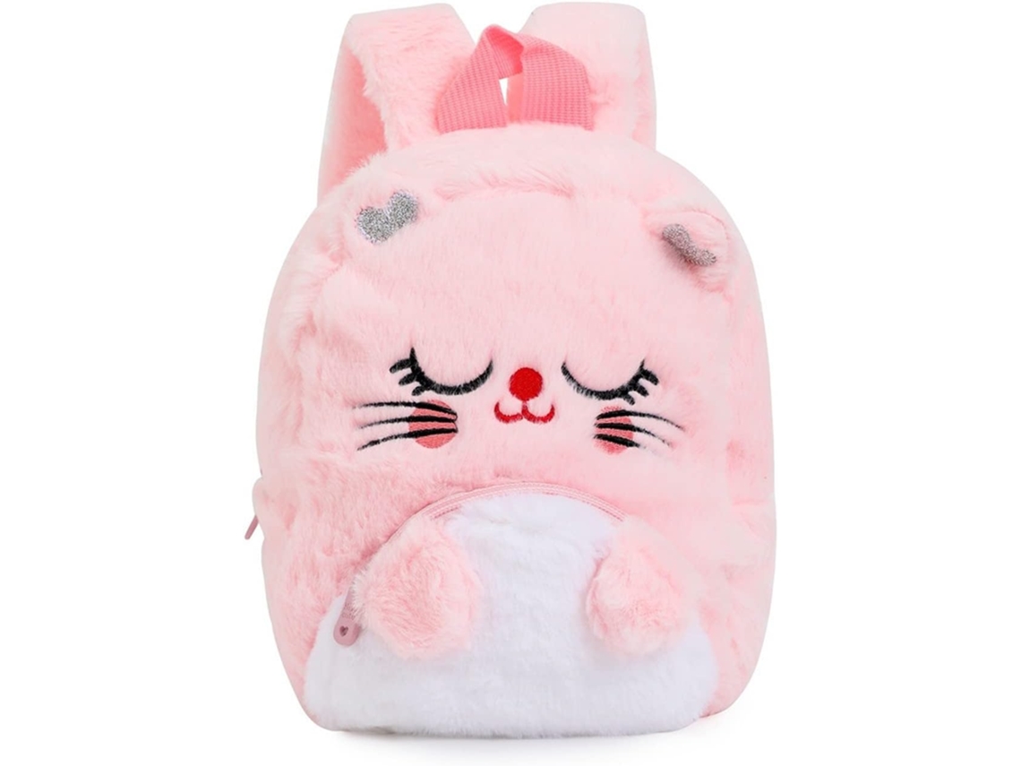 Mochila Escolar, Infantil, Cor Rosa