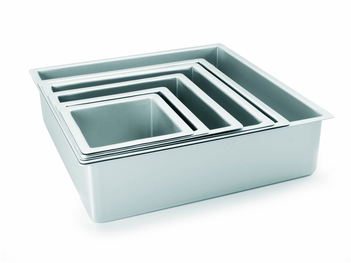 Molde Quadrado Reto Extra Alto 15X10 IBILI