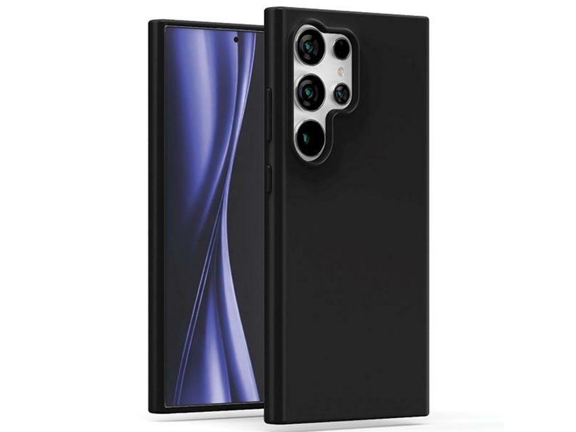 Capa Gentil para Samsung Galaxy S24 Ultra MERCURY Pele Sintética Preto