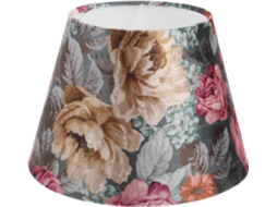 Luminária de Mesa de Cabeceira com Estampa Floral, Compacta e Leve, Ideal para Decoração de Casa. SFUSHOS