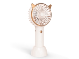 Ventilador portátil silencioso de mesa, recarregável BRILVIBERA
