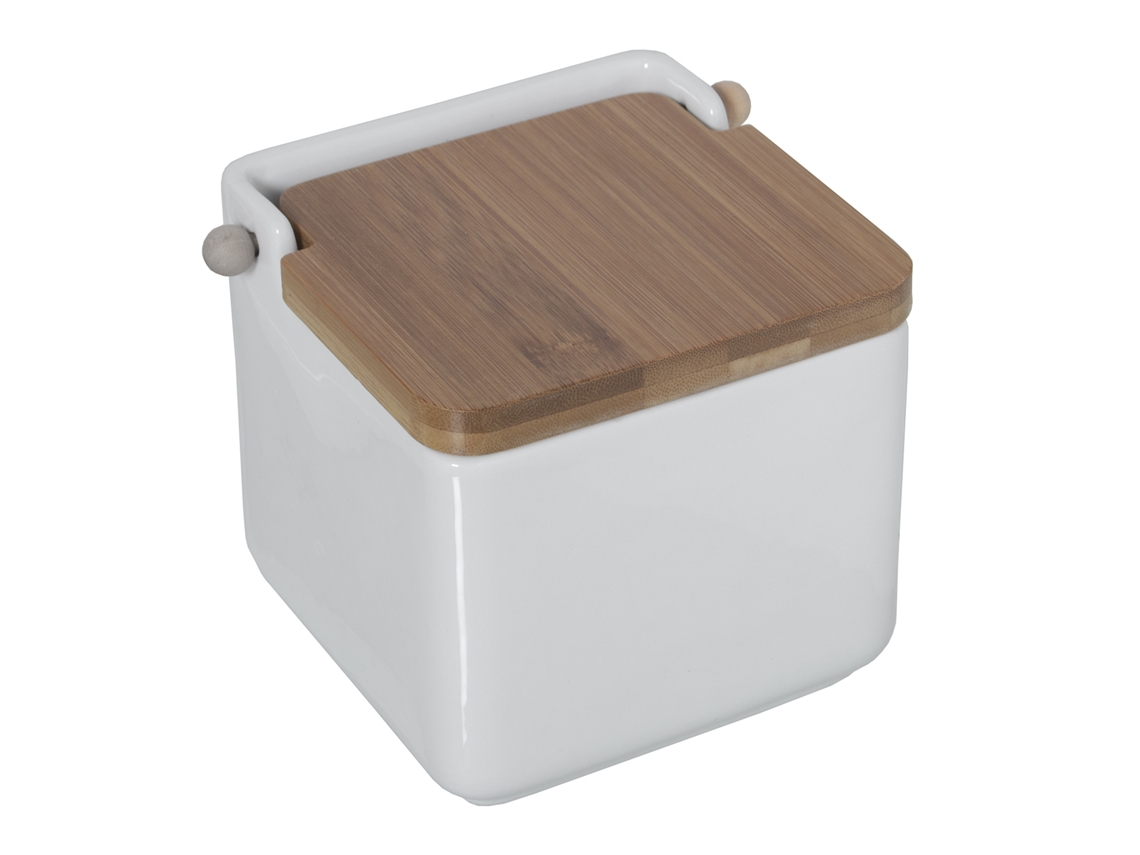 Saleiro Branco DRW ( 12x12x12cm)