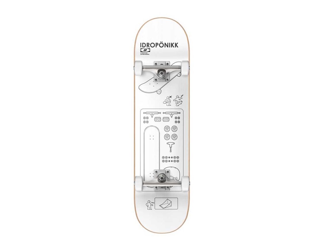 Skate Ikea Co 8´´ Brancohydroponic