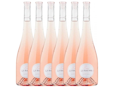 Vinho Rosé GRANDS CHAIS Grands Chais La Baume Rose Vin De Pays Languedoc Joven (0.75 L - 6 unidades)