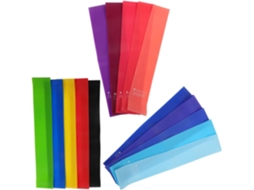 Conjunto De 15 Elásticos Tpe Para Pés Cadeiras Escritório Em Cores Variadas, Duráveis E Fáceis De Instalar, Ideais Para