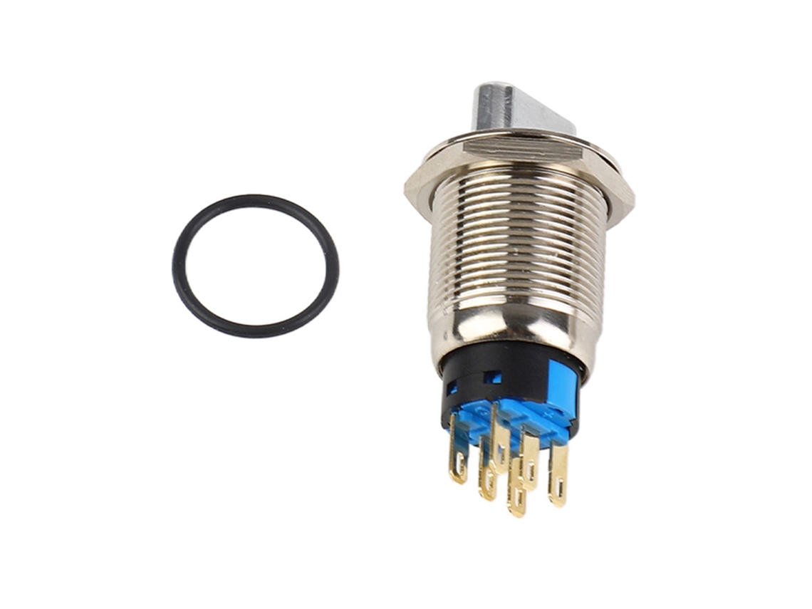 Interruptor Seletivo de Manivela Giratória 19mm Ip67 | S/MARCA