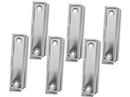 Conjunto De 6 Prendedores Para Prancheta, Resistentes E Perfeitos Para Escritório, Escola E Projetos Gokoco