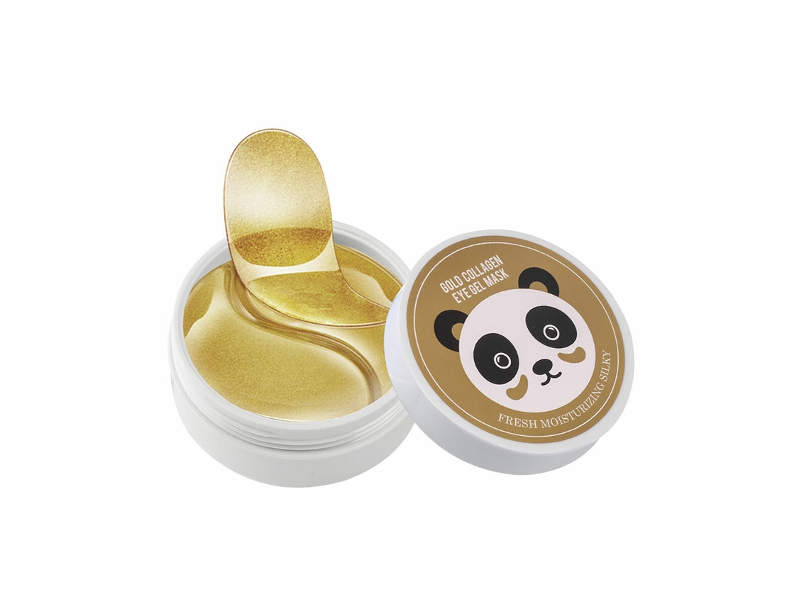 Adesivos Para Contorno De Olhos Golden Collagen 60 Unidades
