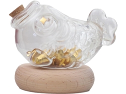 Mini Cofrinho Transparente Em Formato De Peixe Cofrinho Fofo Para Adolescentes, Amigos, Família E Gokoco
