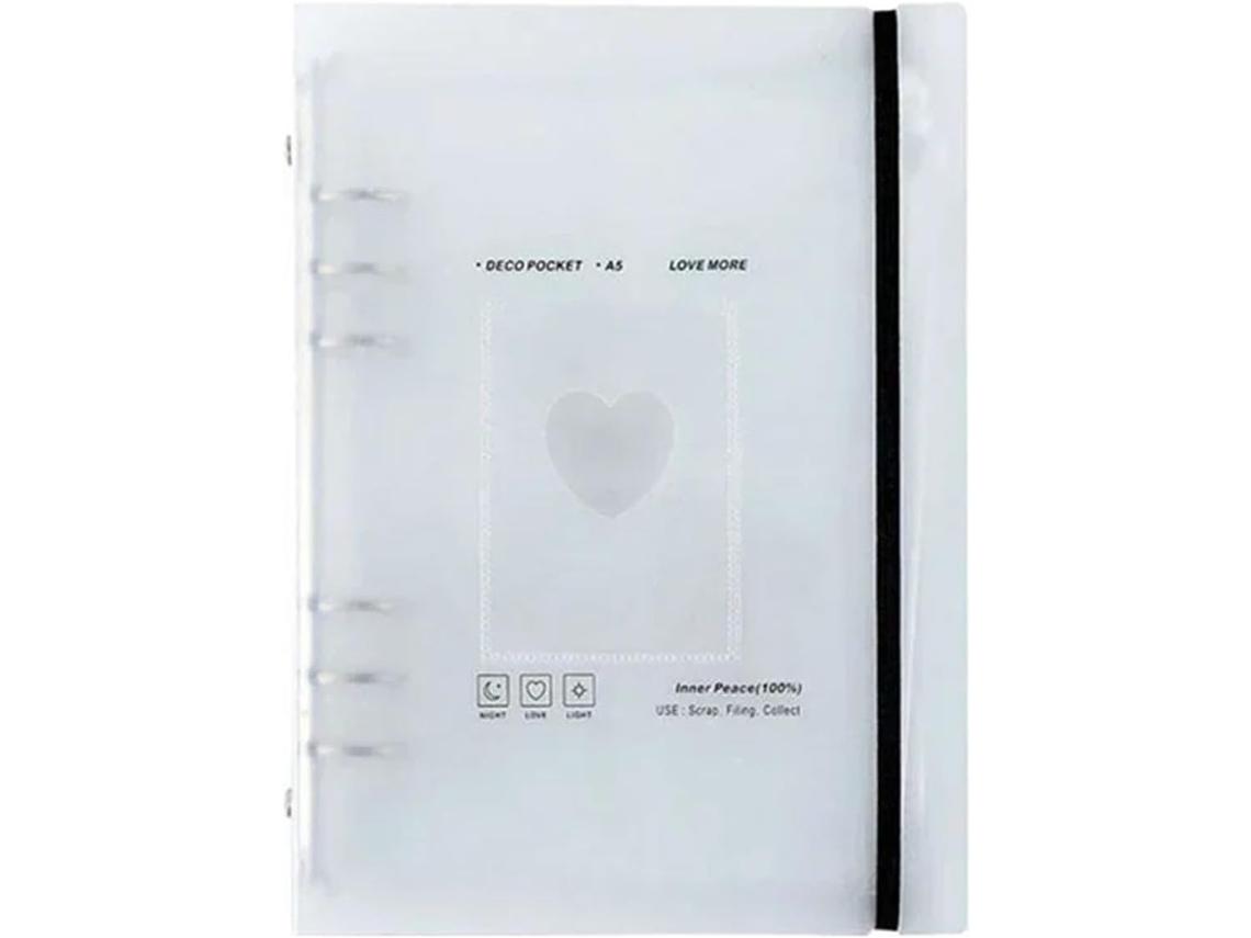 Classeur De Cartes Photo A5 - Couverture Pochettes - Album Kpop - À Feuilles Mobiles Pour Photos