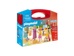PLAYMOBIL City Life: Maleta Botique de Moda (Idade mínima: 4 - 39 Peças)
