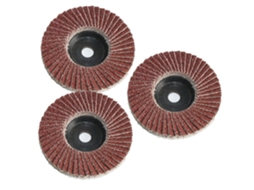 Conjunto De 5 Discos Lixa Planos 75mm 3 Polegadas Com Grão 80 Para Corte Madeira, Compatíveis Com Esmerilhadeira Angular