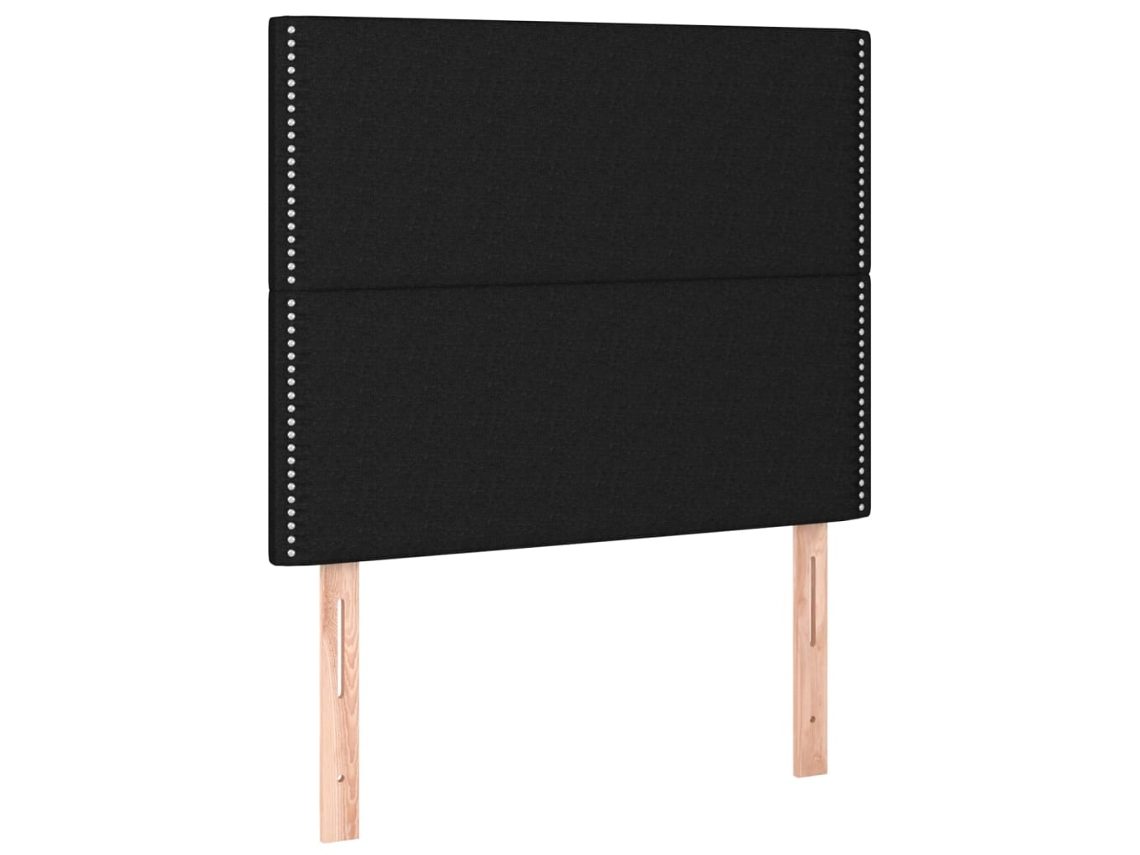 Headboard, Headboards Vidaxl Preto Tecido (80 Cm)