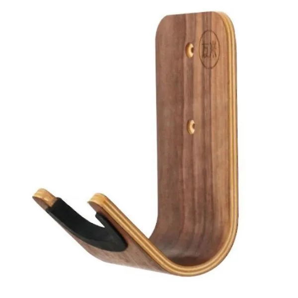 Suporte de Parede para Guitarra com Design em Formato de Skate, Suporte para Guitarra em Madeira Curvada, para Guitarra Acústica AQUAFORGE
