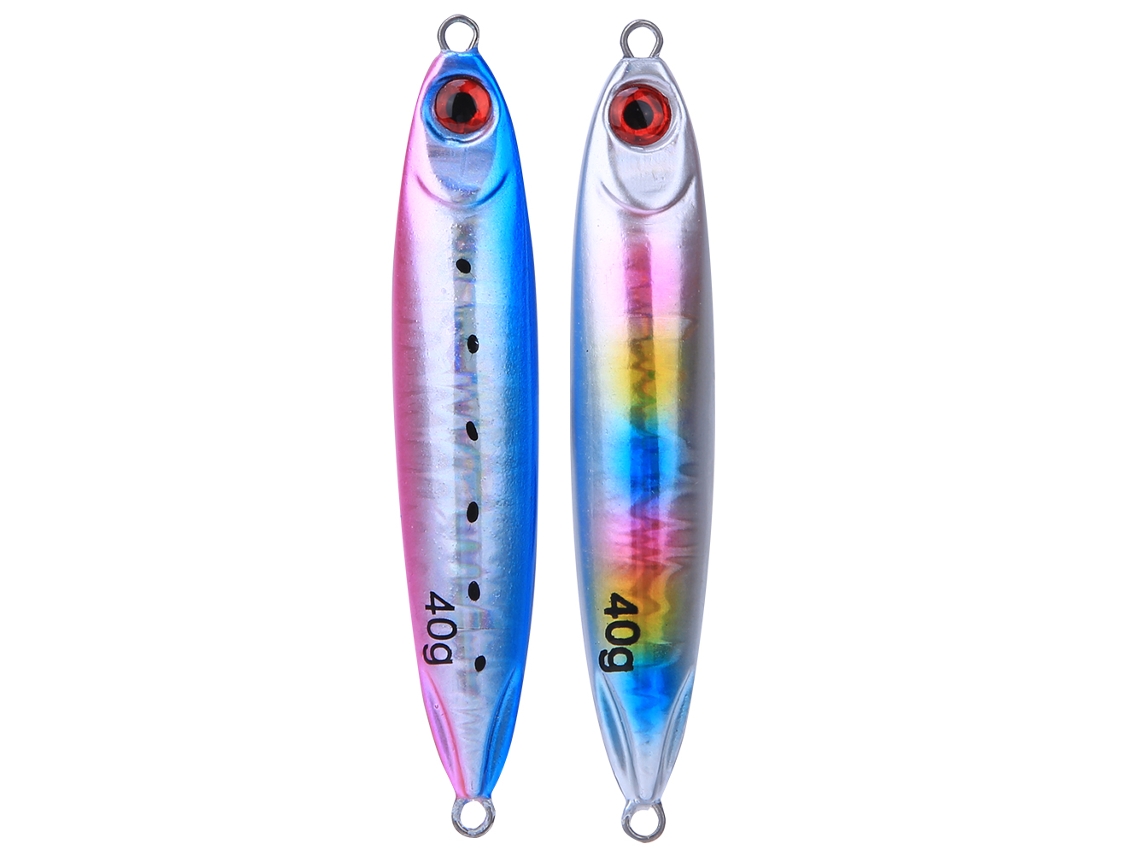 Lure Lead Fish (sea Fishing Shore Casting Long Casting Jig) 40g 2 Color Combinations