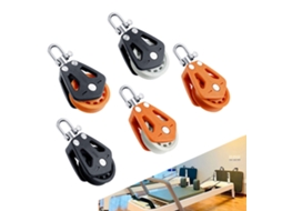 Polia de Vela Nylon com Rotação 360 Graus para Barco S/MARCA