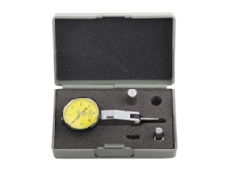 Indicador Dial De Prueba Com Rails De Bastidor Métrico, Precisão 0.01mm, Alcance 0-0.8mm