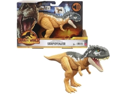 Figura de Ação MATTEL Jurassic World 3 Skorpiovenator ruge e ataca (Idade Mínima: 4)