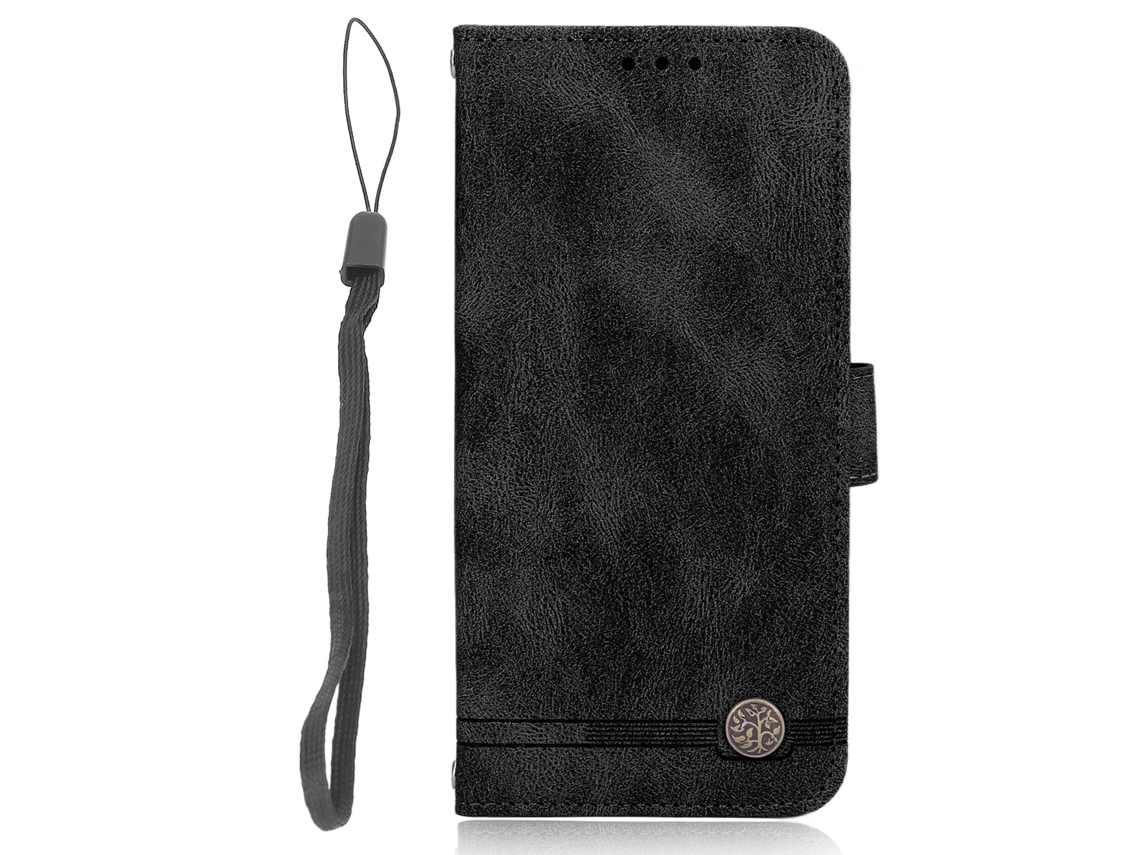 Capa Carteira Celular LAXISCREED Amortecedor Fecho Magnético