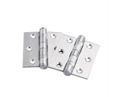 Dobradiça para porta CHEZMOI com rolamento, 4,75mm, aço inoxidável, suave