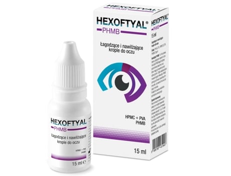 Hexoftyal, Colírio Colírio Hidratante Para Olhos, Fórmula Especial 15ml Verco