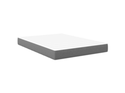Conjunto 1 Colchão De Cama Vidaxl Cinzento-claro Tecido (160 X 200 Cm)